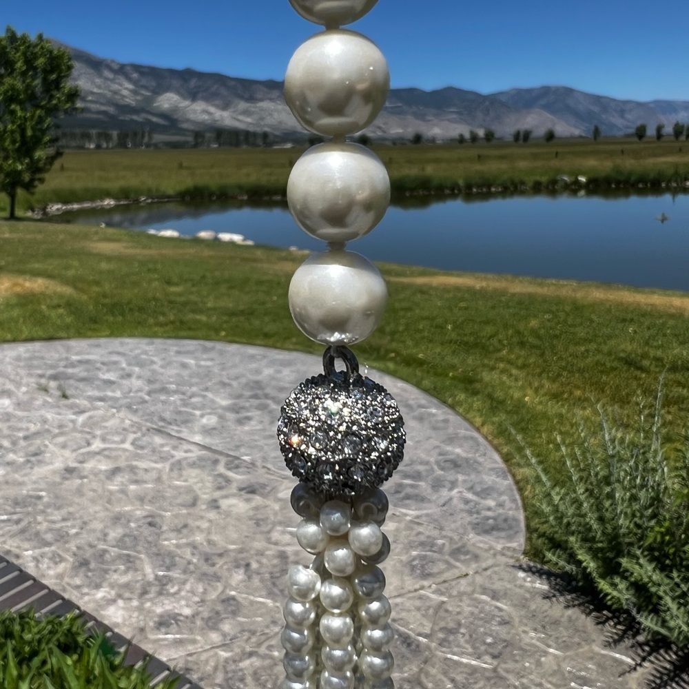 CLEARANCE NWT Stauer Women’s Pearl Jewelry Set Necklace Bracelet and Earrings - Picture 13 of 15